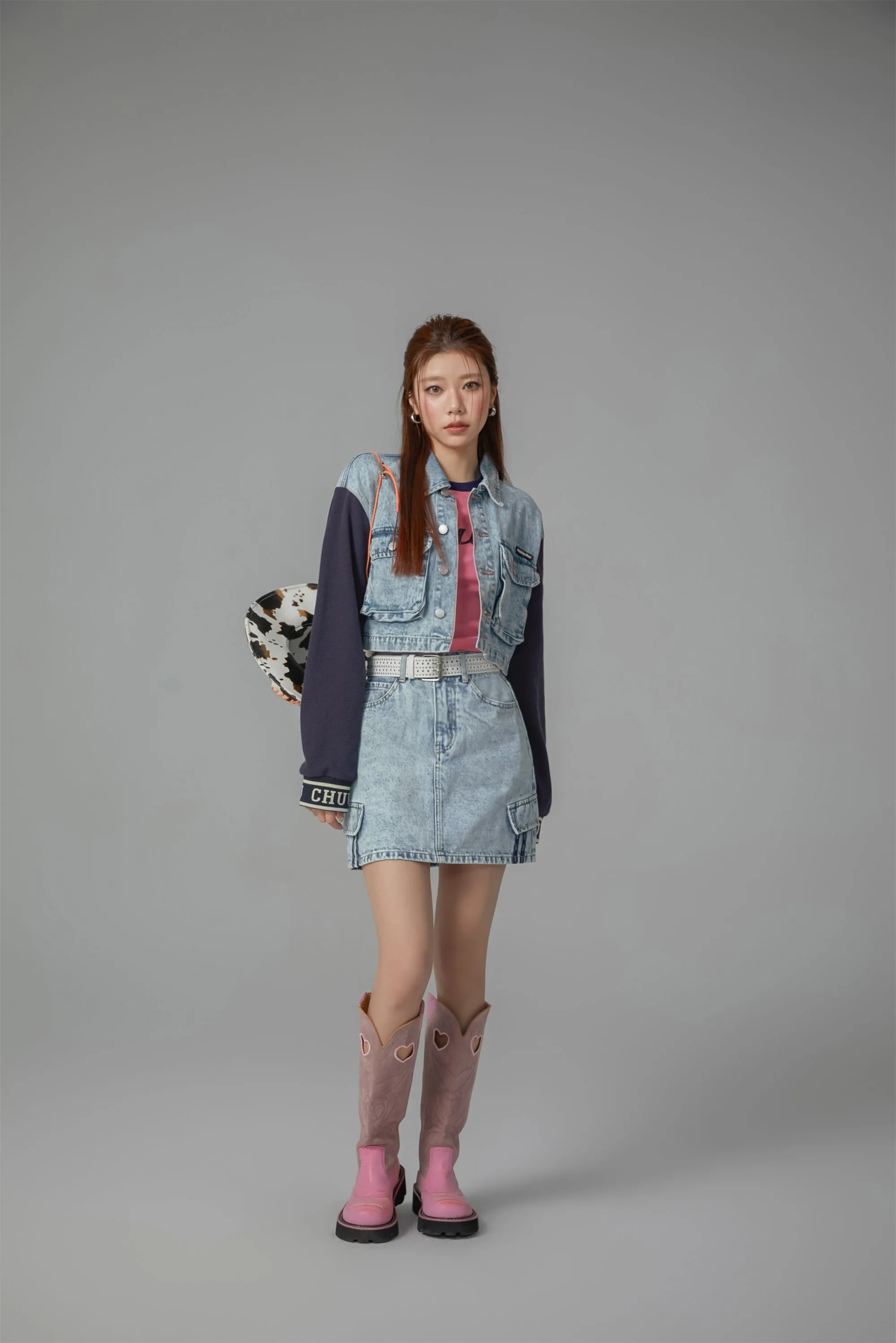 Denim Mini Skirt