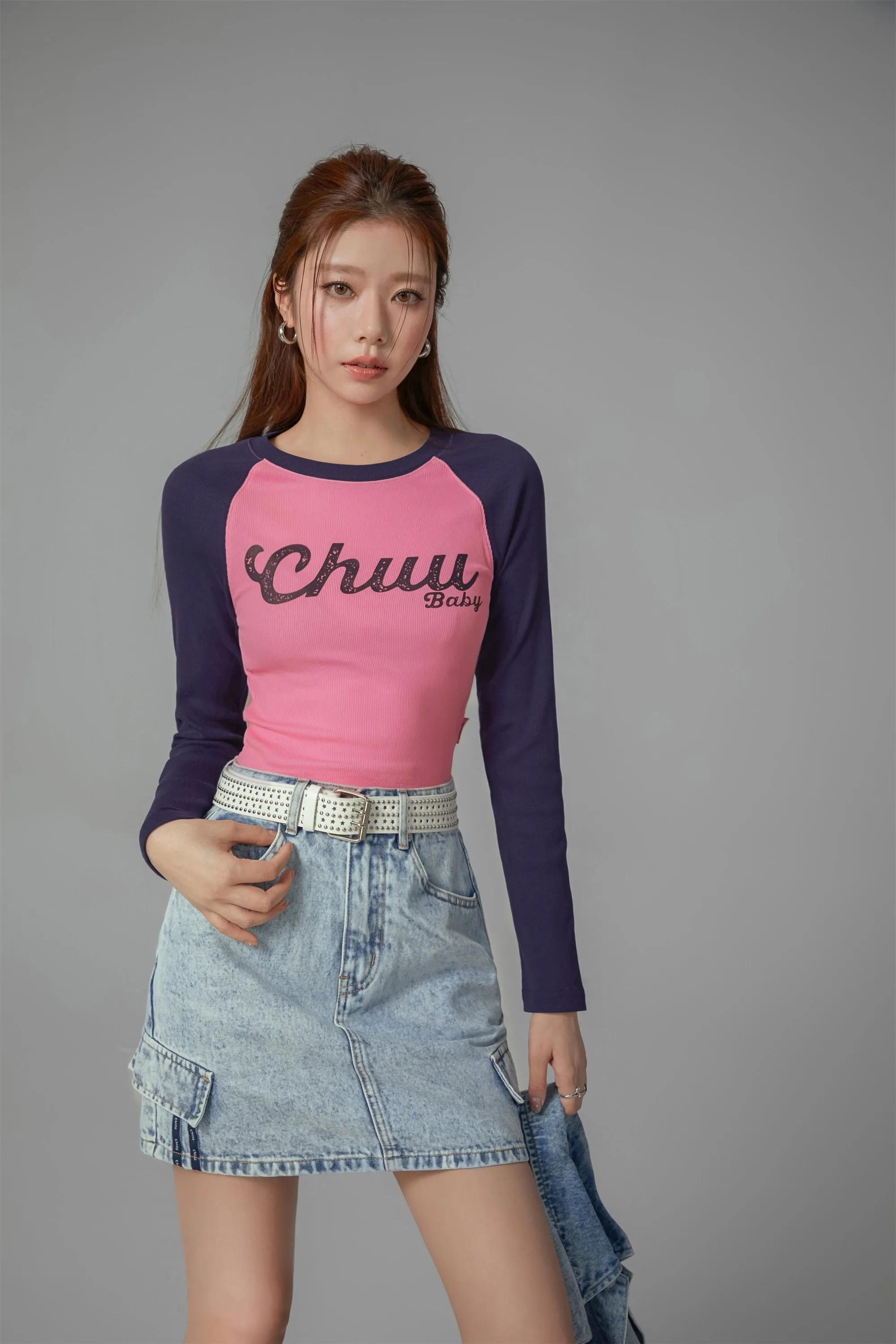 Denim Mini Skirt