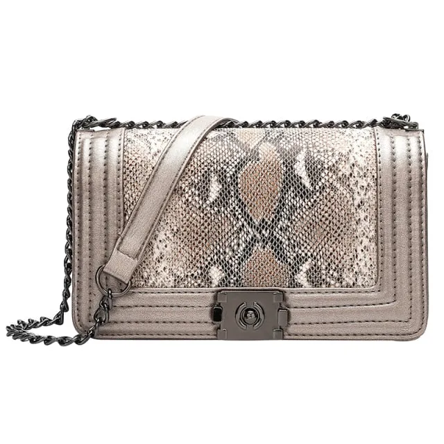 Designer purse Shoulder Bag Luxury Brand Women Bag Snake Crossbody bag for Women