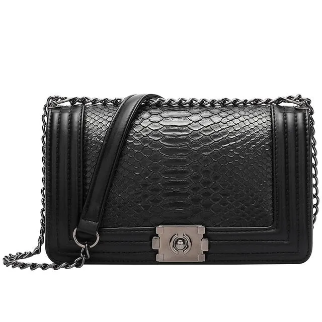 Designer purse Shoulder Bag Luxury Brand Women Bag Snake Crossbody bag for Women
