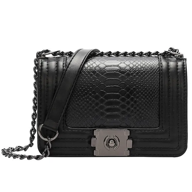 Designer purse Shoulder Bag Luxury Brand Women Bag Snake Crossbody bag for Women
