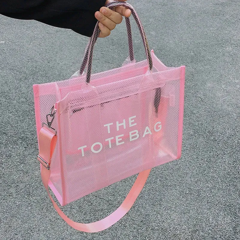 Designer Tote Bag – Luxury Clear Bag for Women
