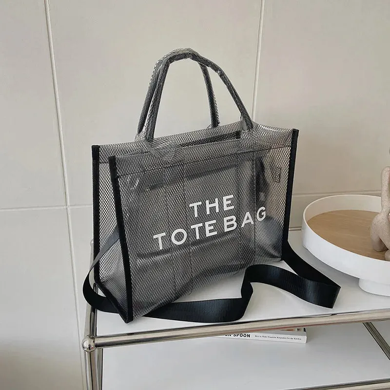 Designer Tote Bag – Luxury Clear Bag for Women