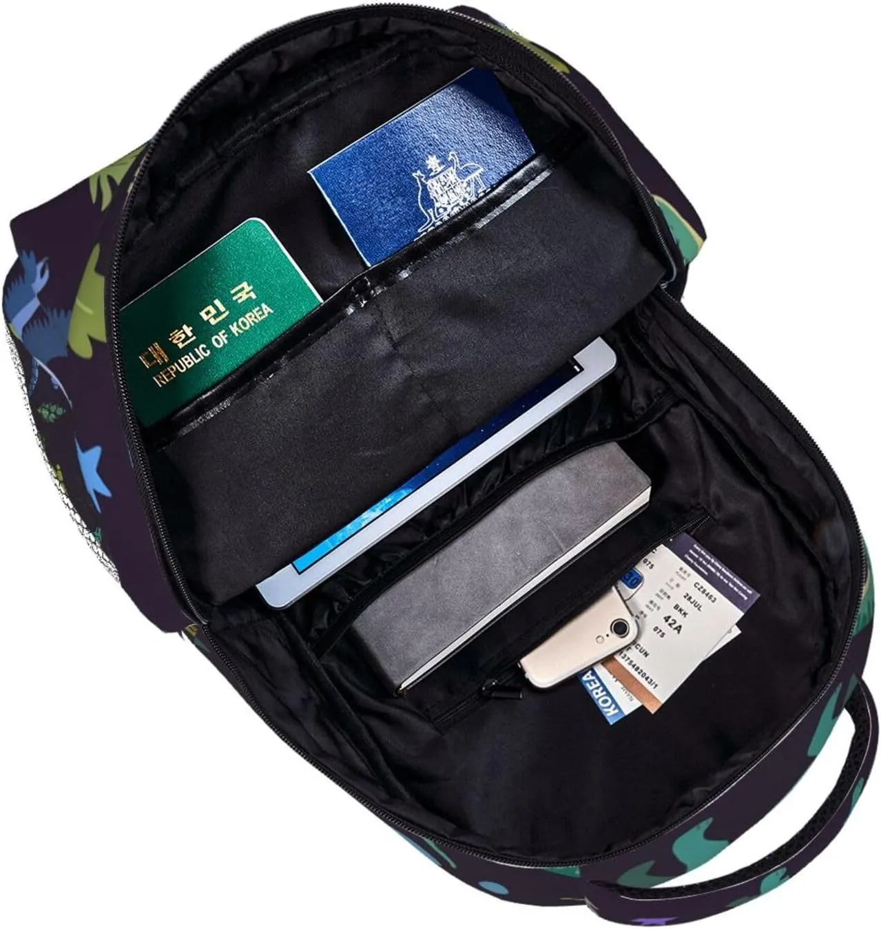 Dinosaur Travel Laptop Backpack for Women Lightweight College Backpack Adjustable Fits 15.6 Inch Laptop Bag Waterproof for Men, Gym