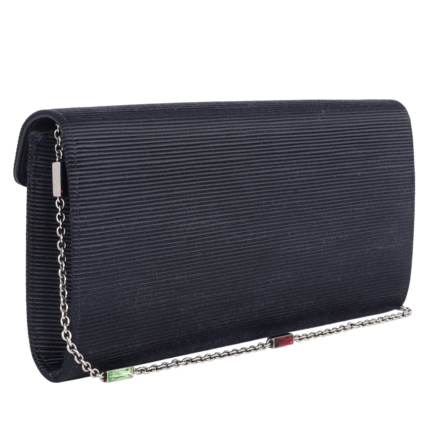 Dionysus Satin Clutch Bag