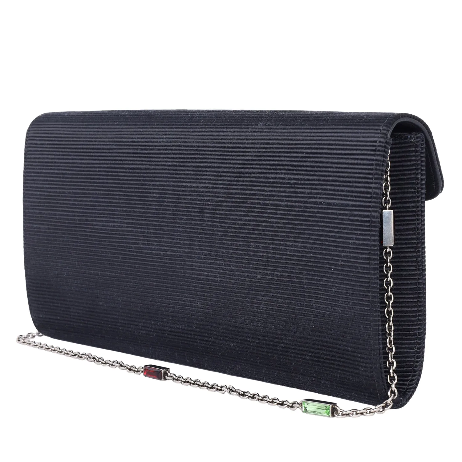 Dionysus Satin Clutch Bag