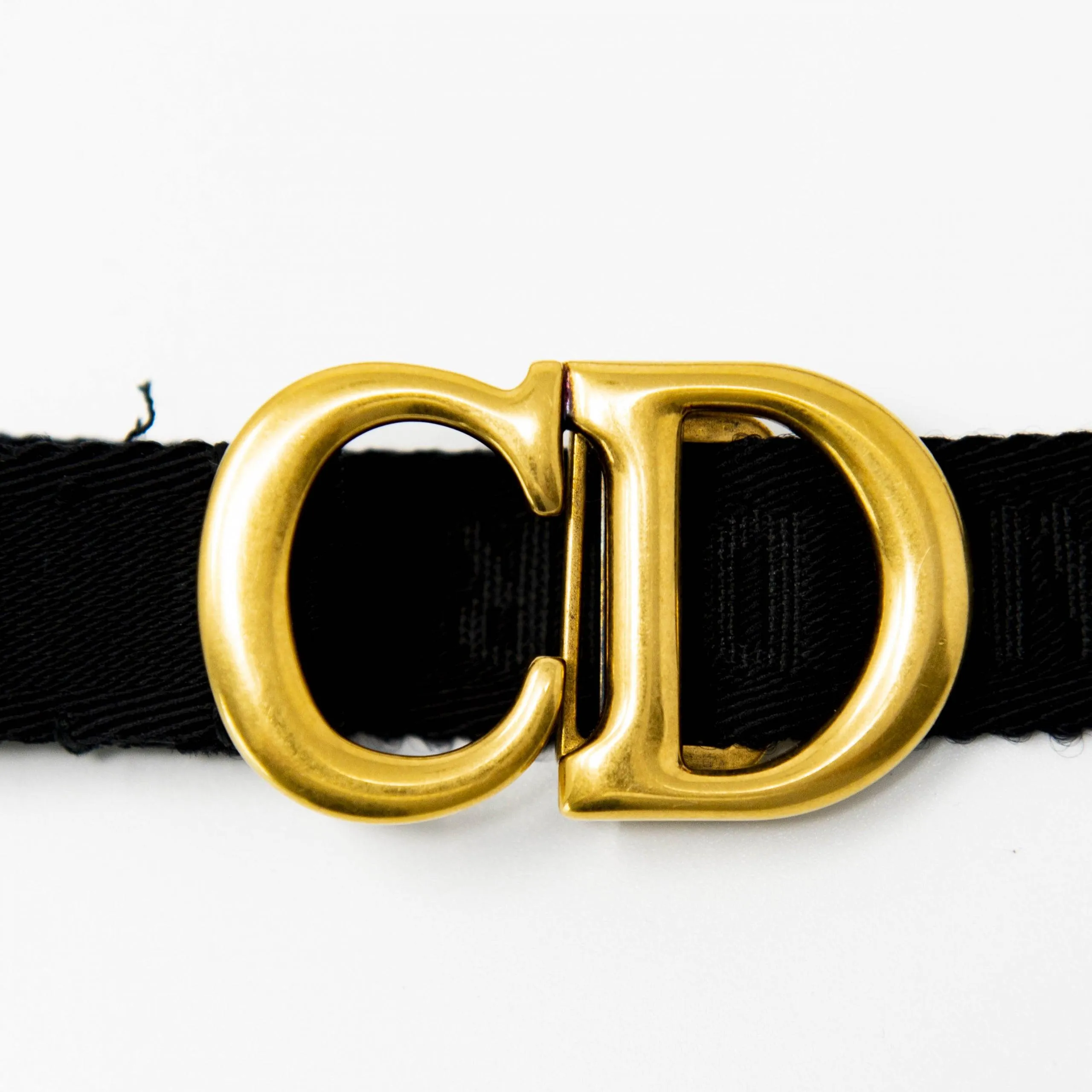 Dior Black Saddle Belt Pouch