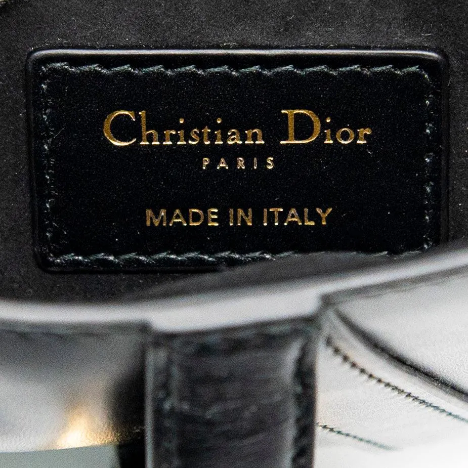 Dior Black Saddle Belt Pouch