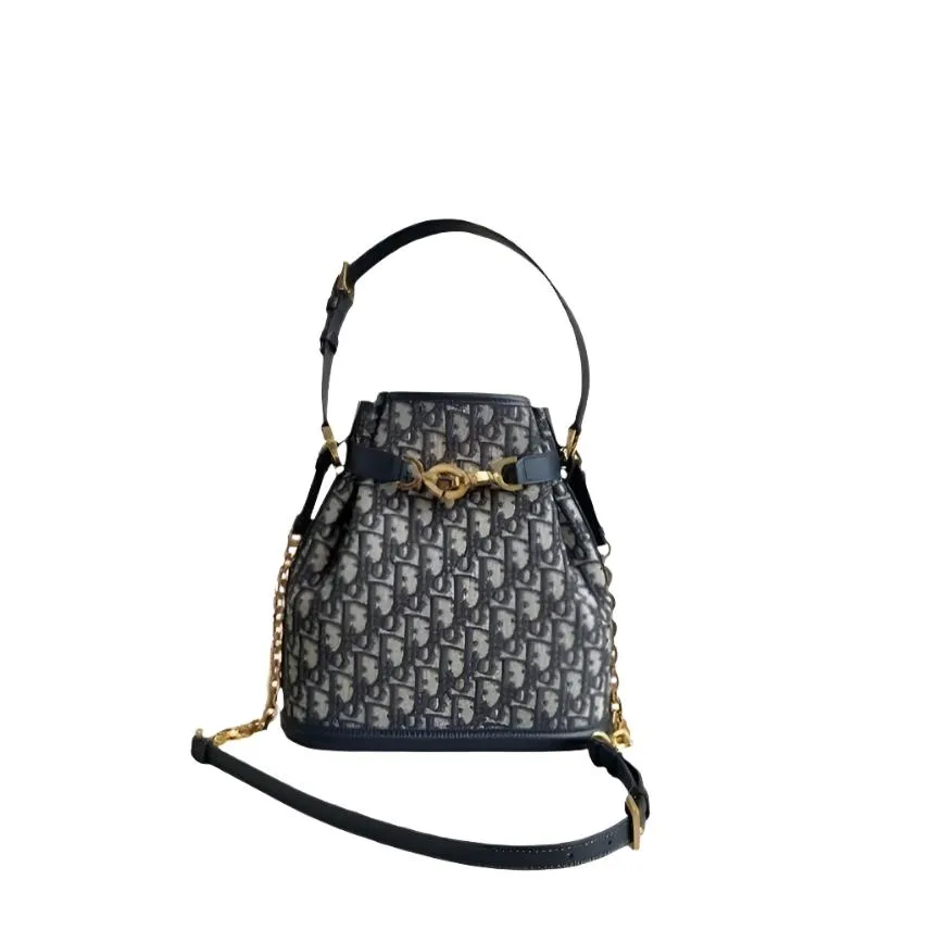 Dior C'est Large Bag Blue Dior Oblique Jacquard