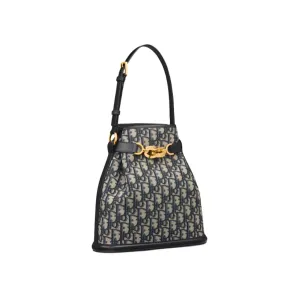 Dior C'est Large Bag Blue Dior Oblique Jacquard