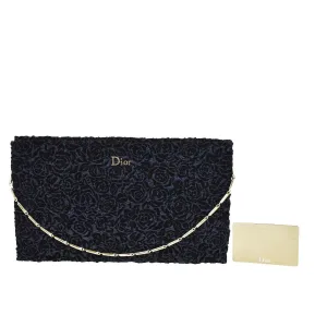 Dior  Velvet Clutch Bag