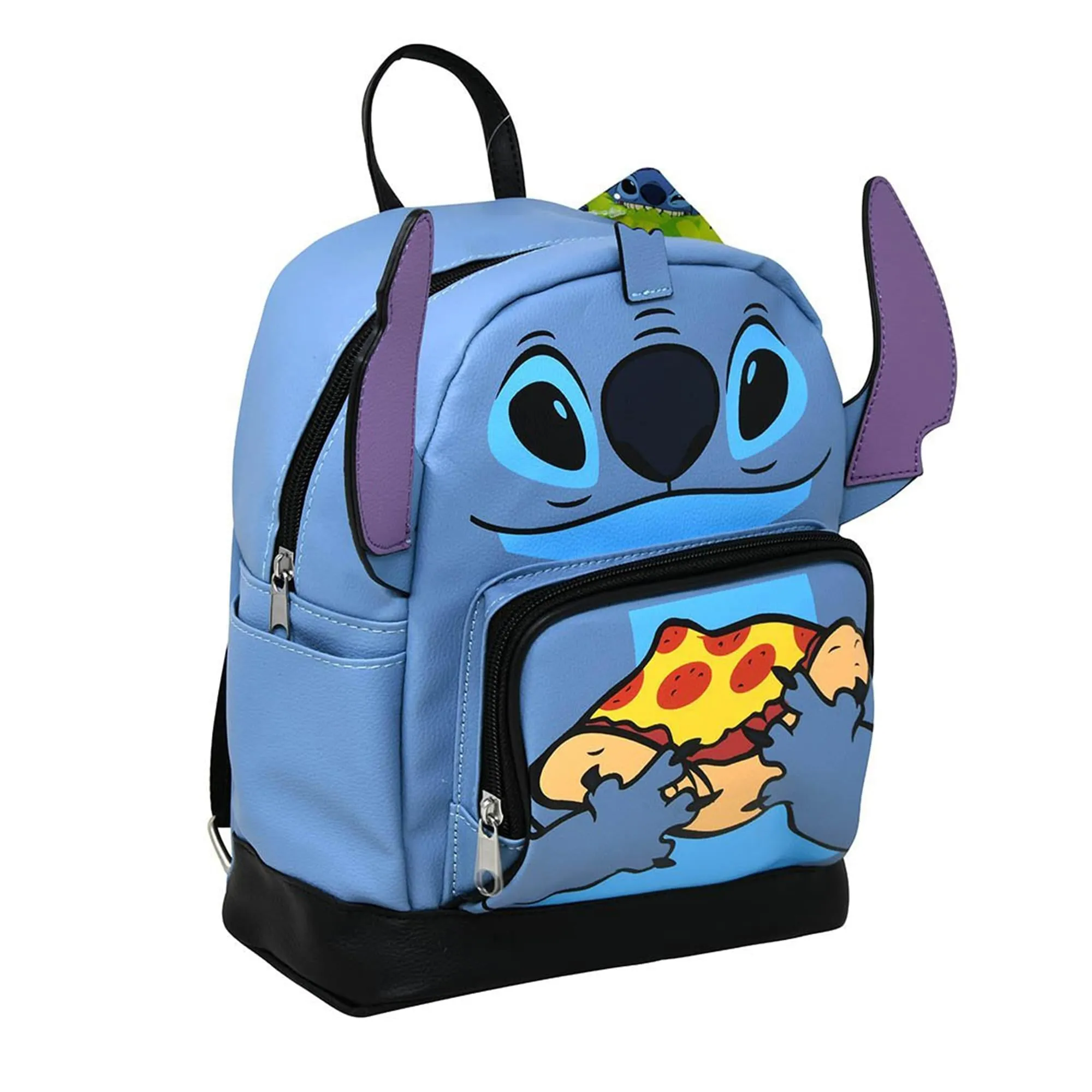 Disney Lilo & Stitch Stitch with Pizza 10 Inch Mini Backpack