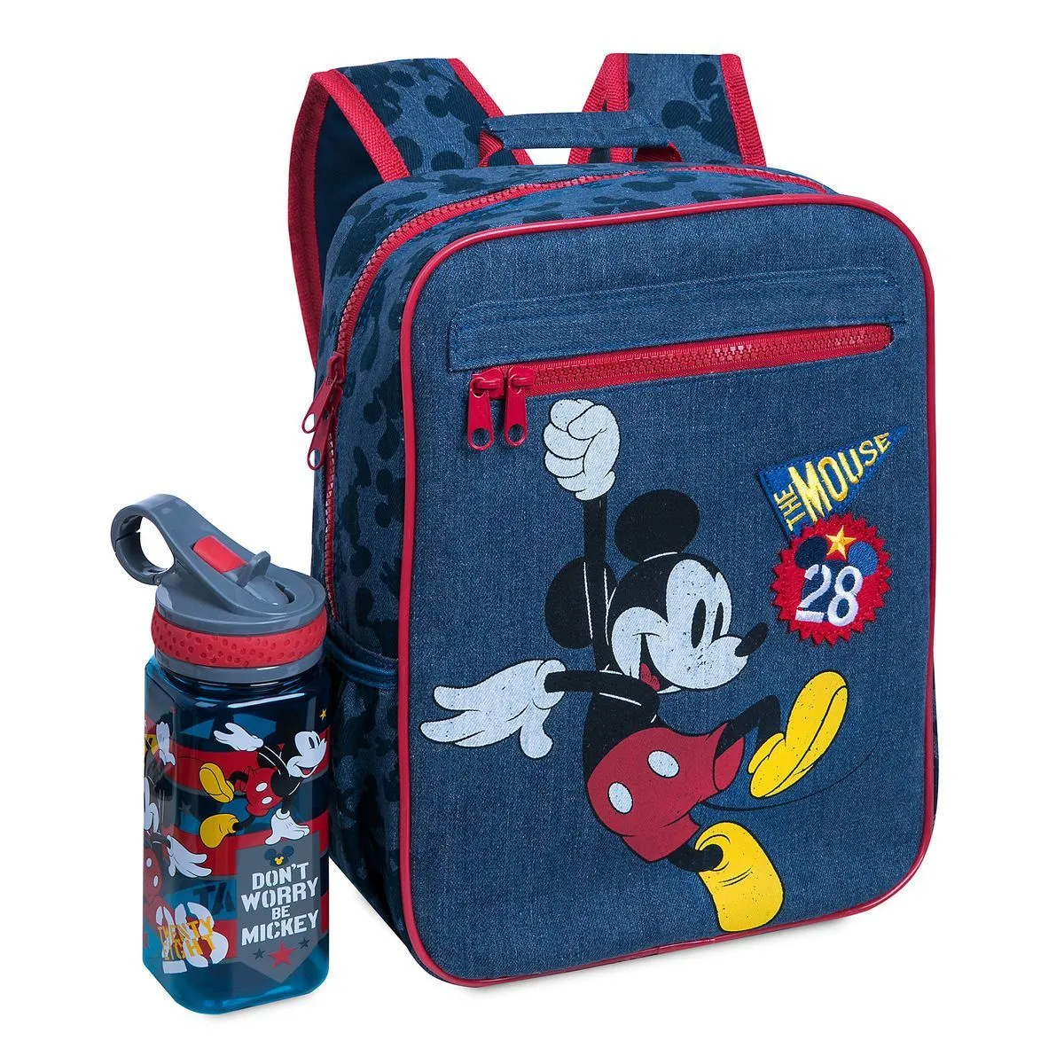 Disney Mickey Mouse Junior Denim Backpack