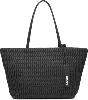 DKNY Soft Casual Tote, Black/Black, Black/Black