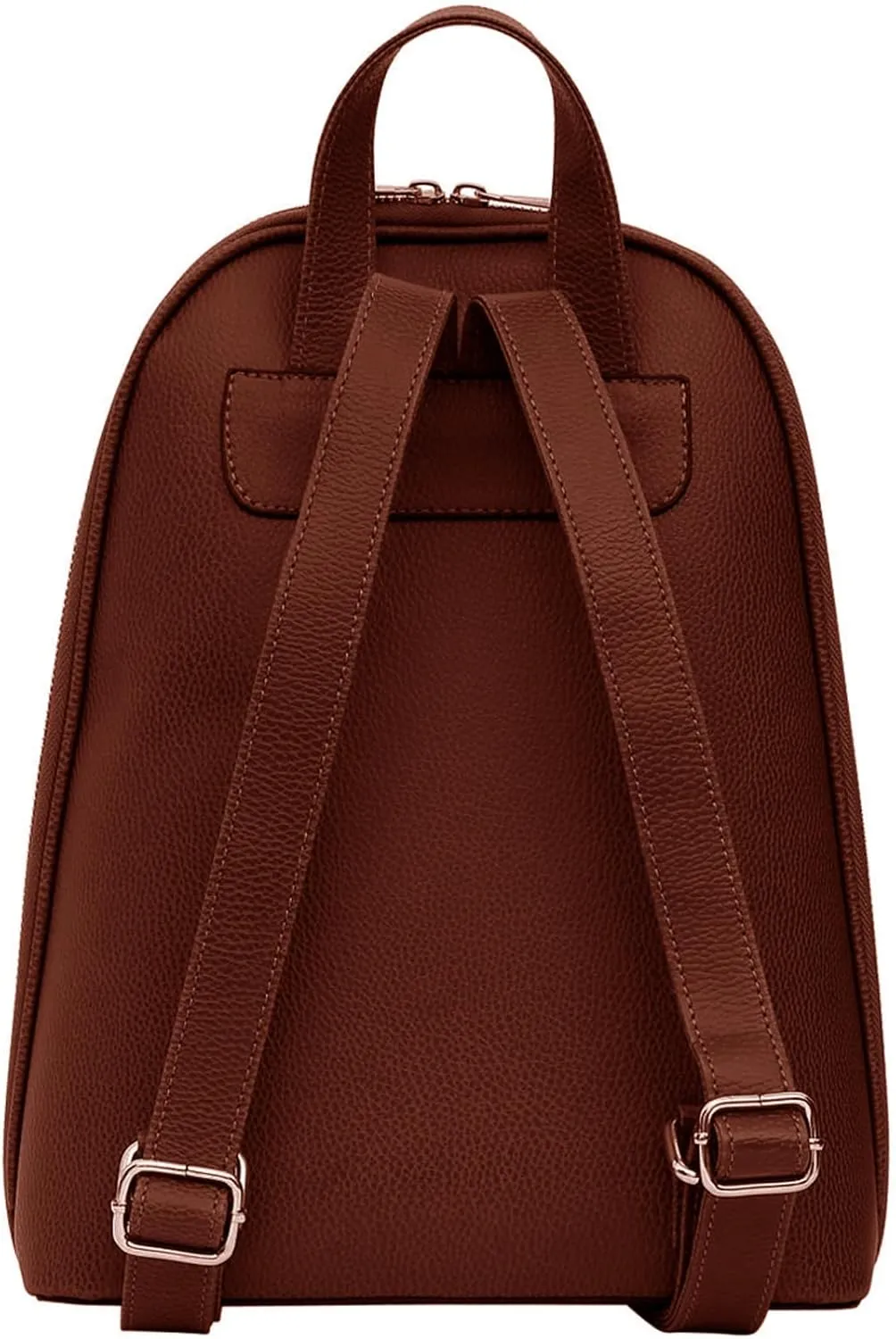 DOGO Small Backpack for Women - Vegan Leather and Unique Design Handmade Backpack Purse for Women