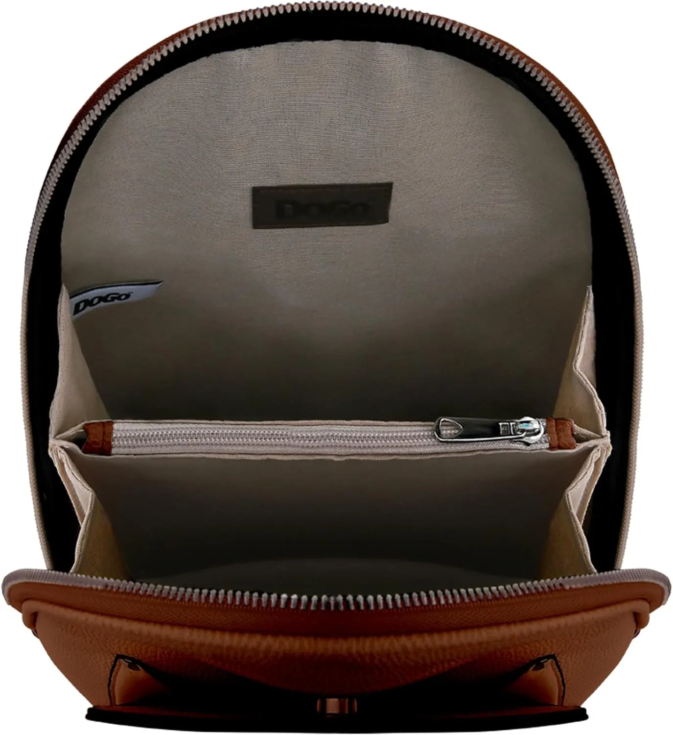 DOGO Small Backpack for Women - Vegan Leather and Unique Design Handmade Backpack Purse for Women