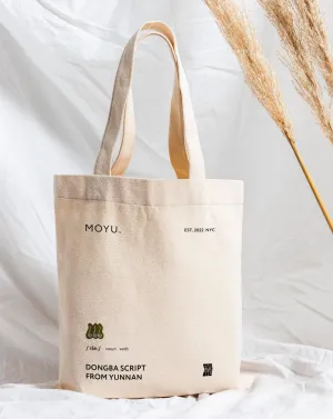 Dongba Tote Bag - Rain 雨
