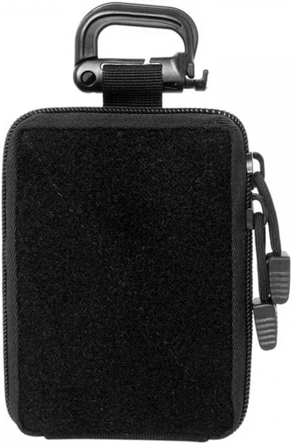 DONGKER EDC Molle Pouch, Tactical Waist Bags, Waterproof First Aid Bag, Micro Pocket Organiser with Carabiner for Outdoor Medical Emergency