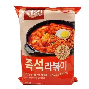 Dongwon Stick-Shaped Rice Cake & Ramen With Spicy Sauce(2 serving)