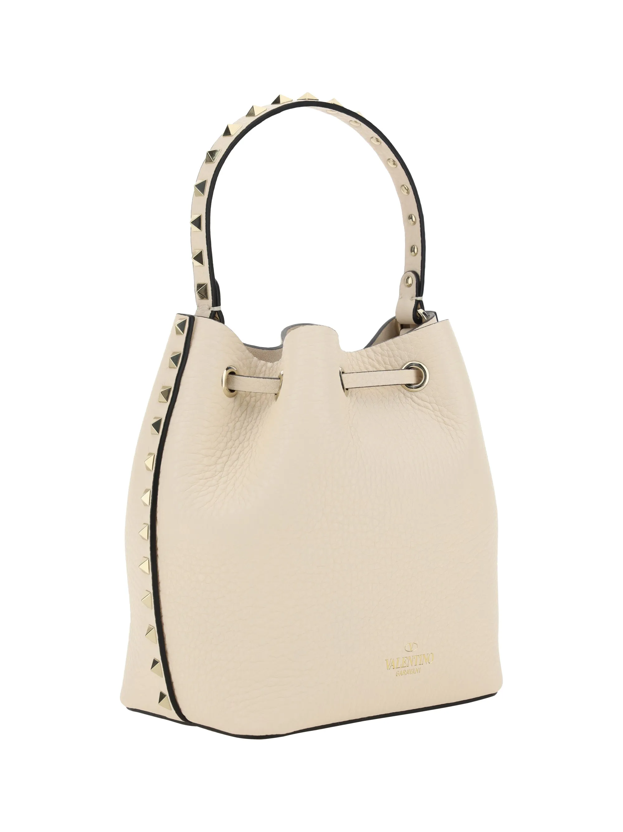 drawstring bucket bag