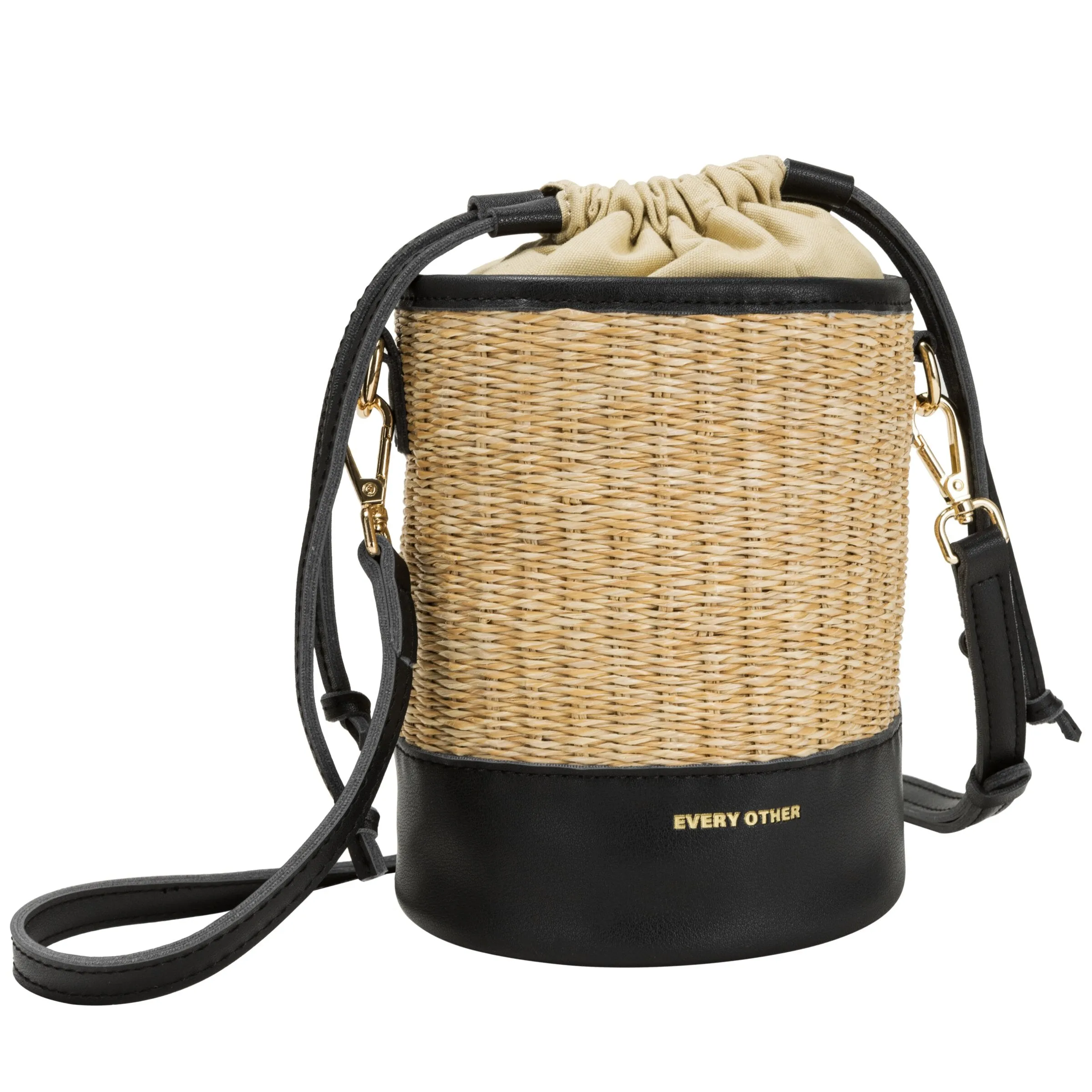 Drawstring Bucket Bag