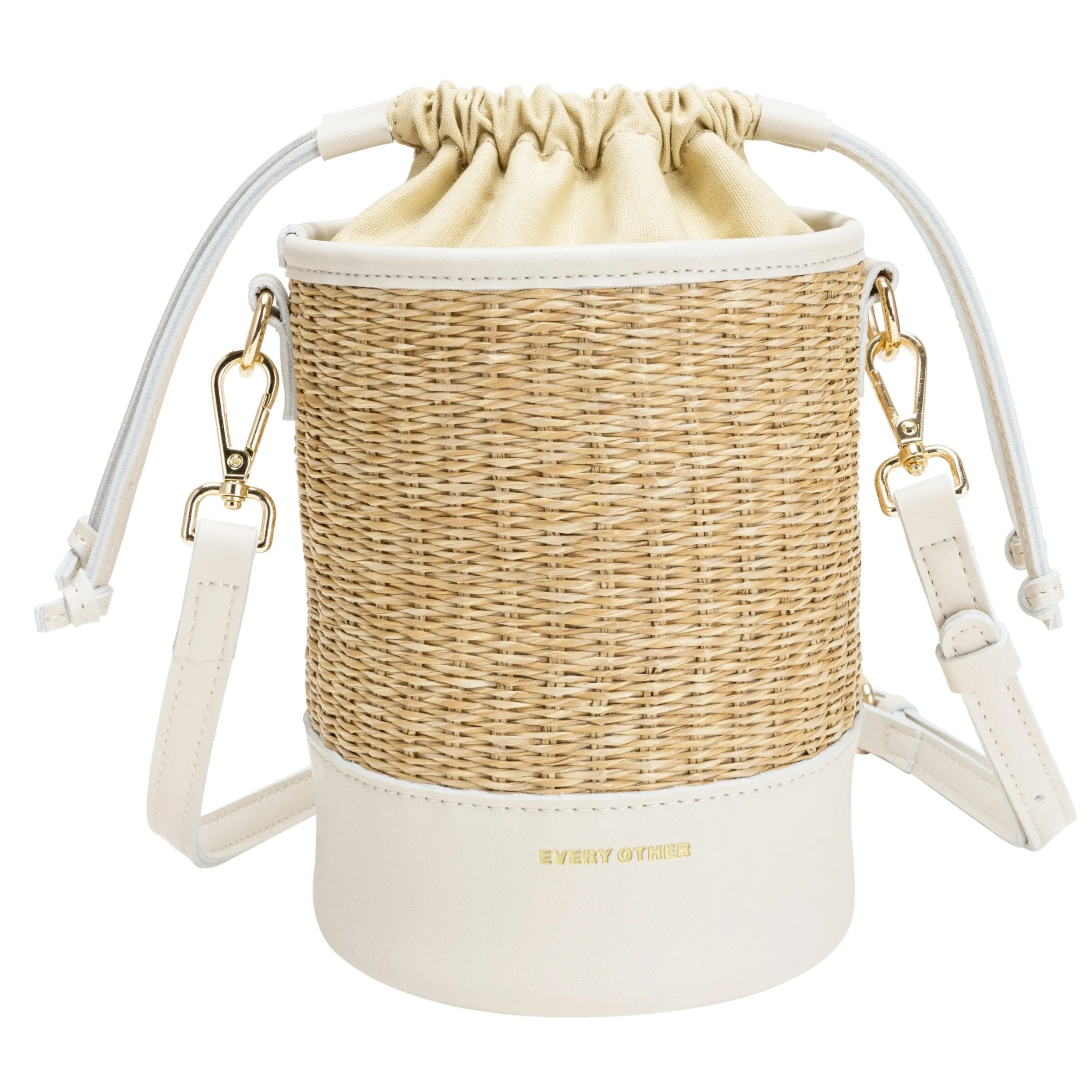 Drawstring Bucket Bag