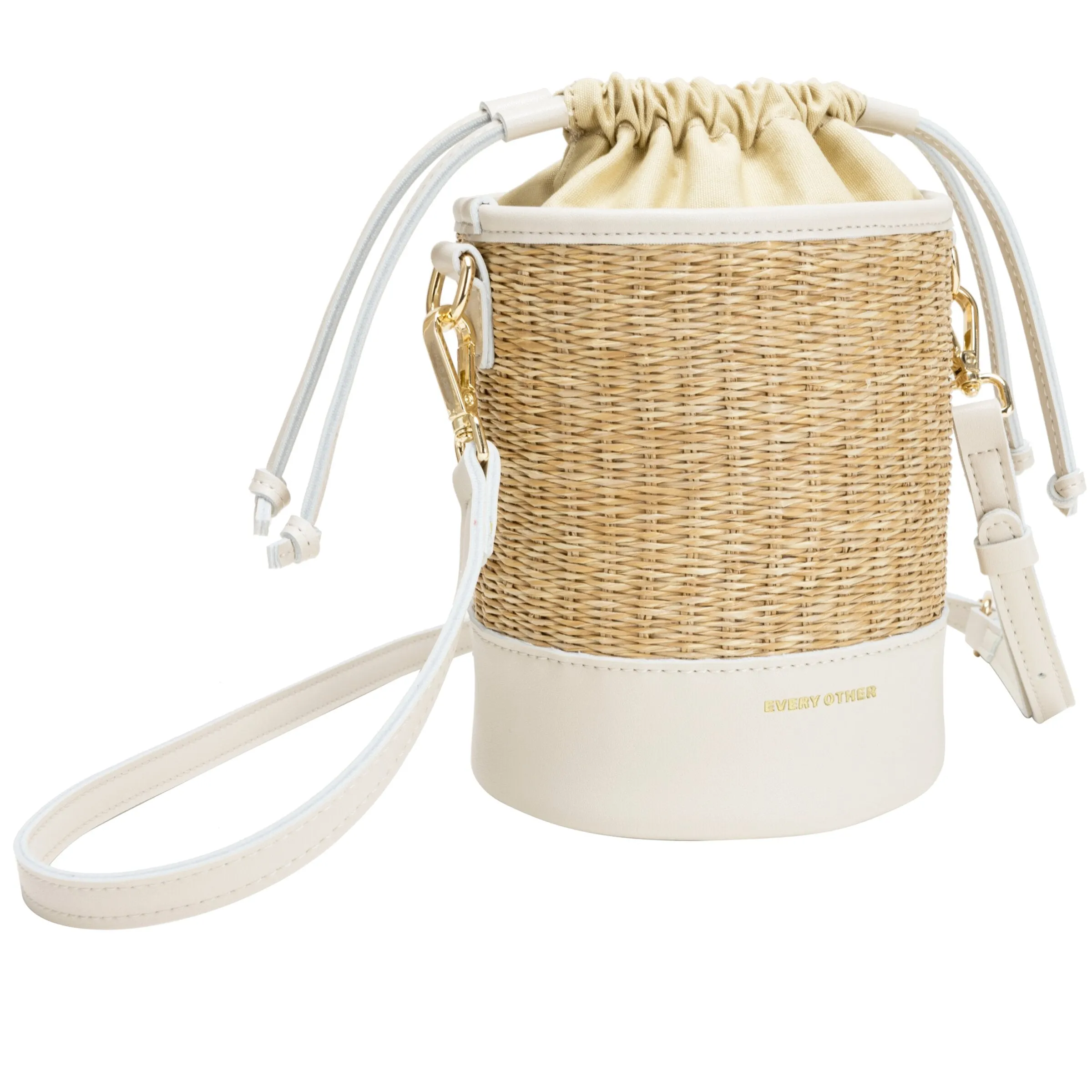 Drawstring Bucket Bag
