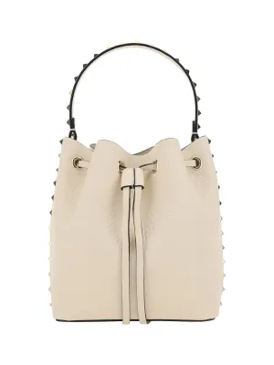 drawstring bucket bag