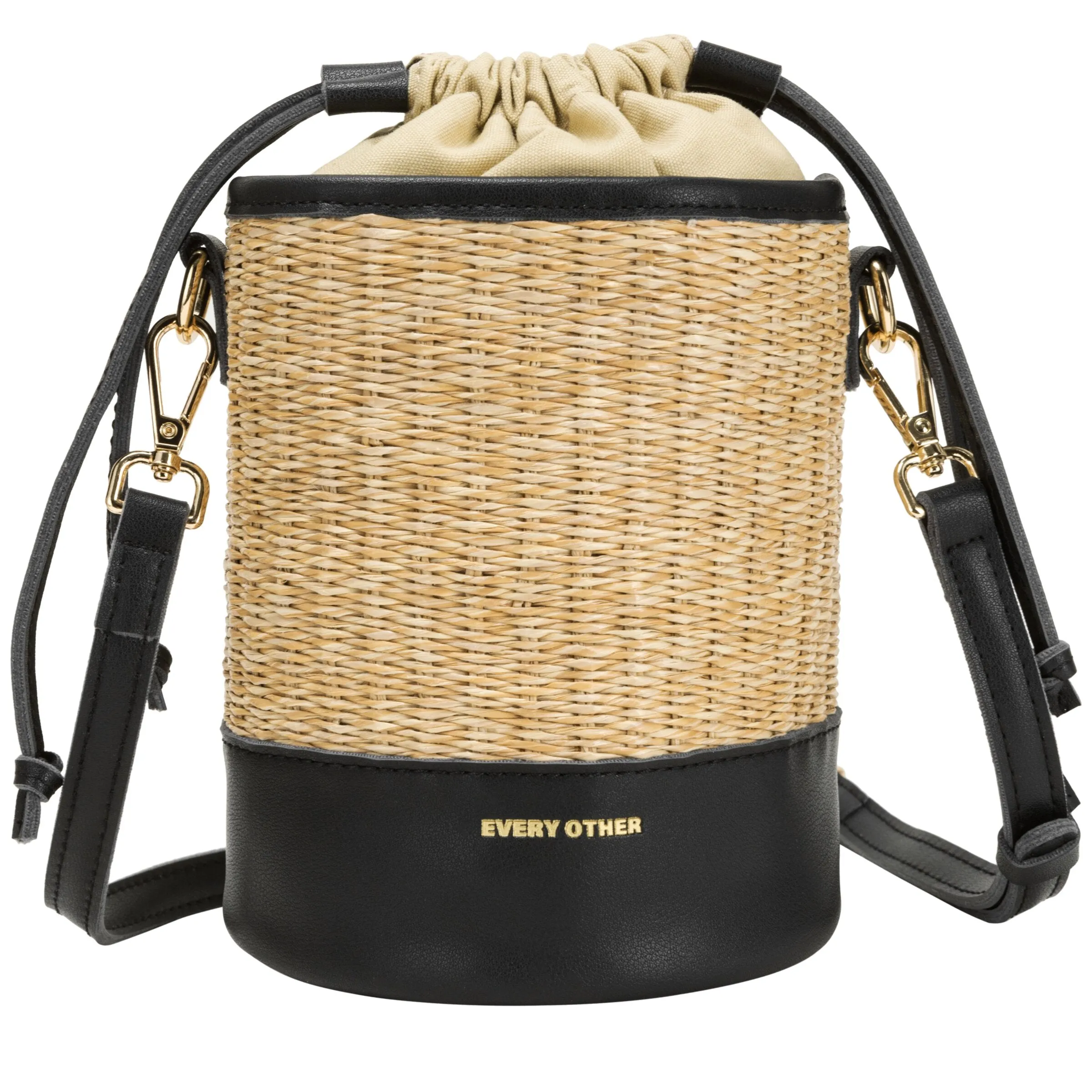 Drawstring Bucket Bag