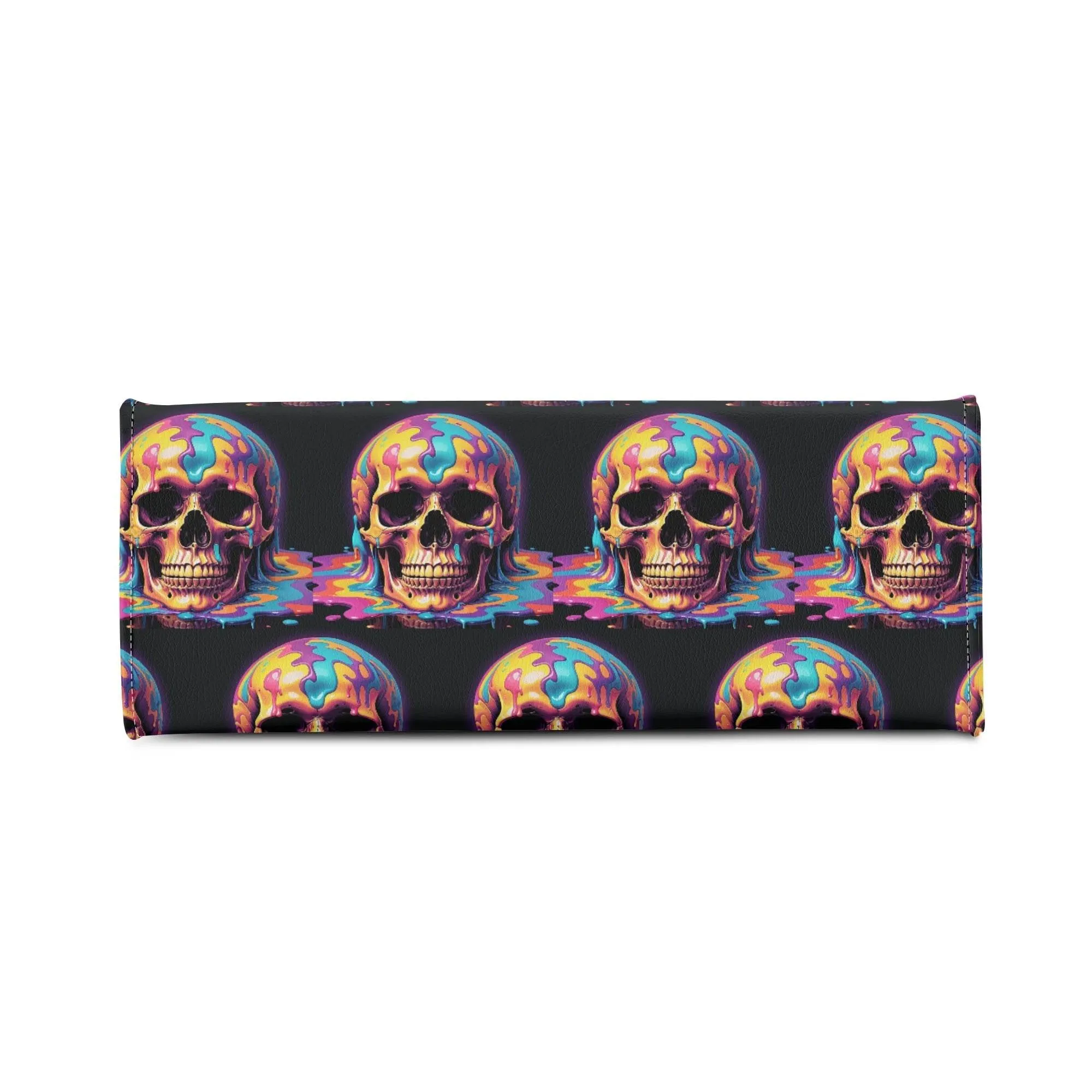Dripping Skull Luxury Women Leather Handbag (3 sizes)