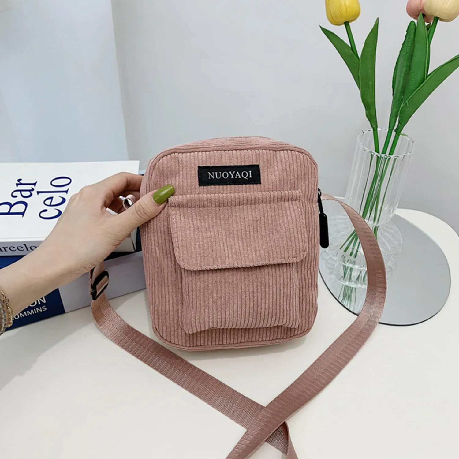 DWDC Crossbody Bags for Women Kawaii Small Purses for Women Lightweight Mini Purse Bag Cute Purse Bear Cell Phone