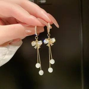 E1450 - Korean Bowknot Earrings
