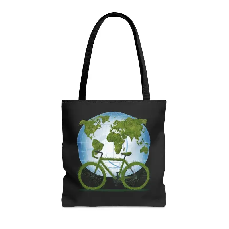Eco Chic Green Aop Tote for World Environment Day