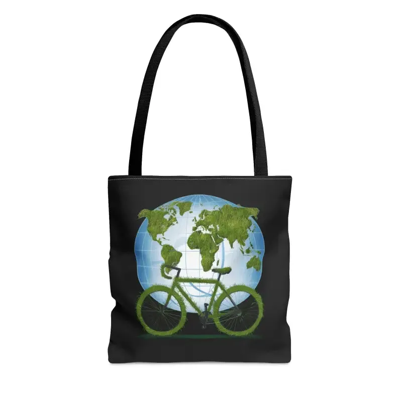 Eco Chic Green Aop Tote for World Environment Day