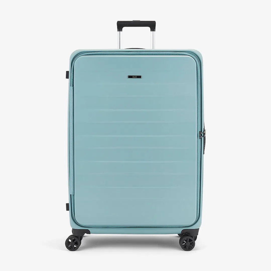 Eden Large Suitcase in Seafoam Blue