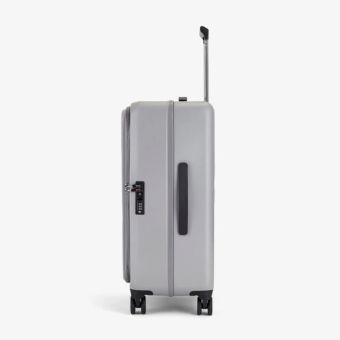 Eden Medium Suitcase in Grey