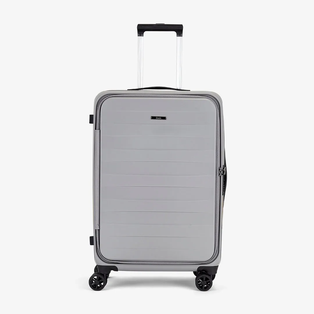 Eden Medium Suitcase in Grey