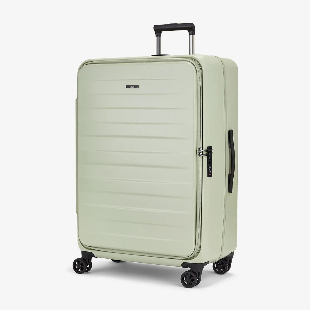 Eden Set of 3 Suitcases in Sage Green