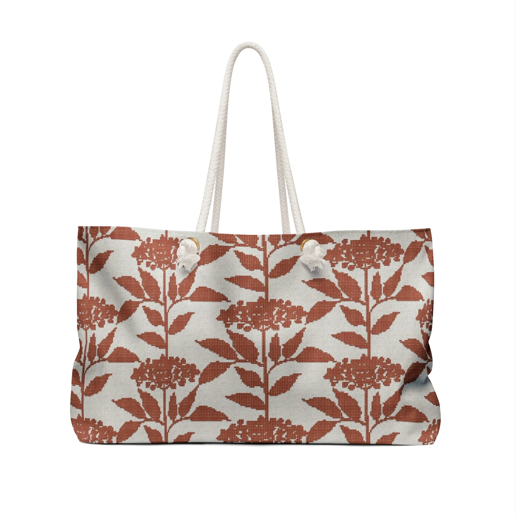 Elderberry Weekender Bag in Orange