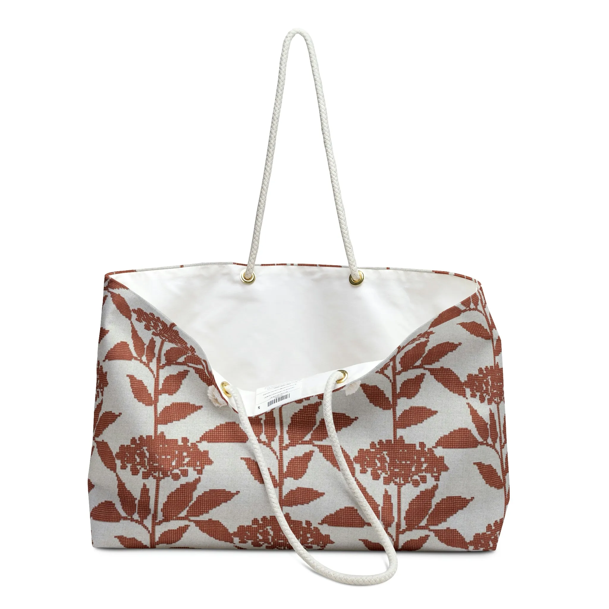 Elderberry Weekender Bag in Orange