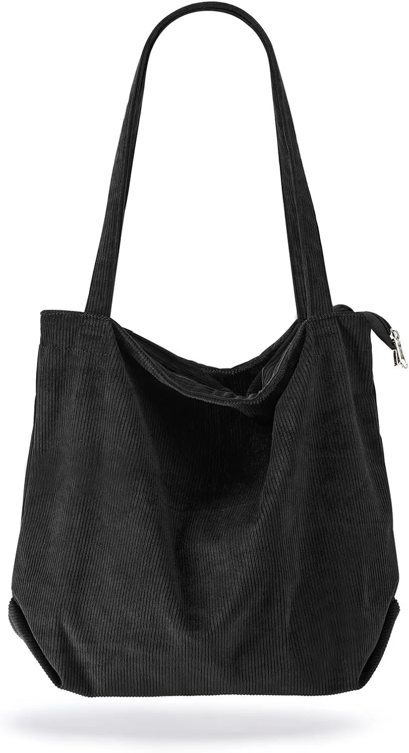Elegant Satchel Bags for Women Purse Crossbody Bags with Pockets Top Handle Shoulder Handbags Fashion Beach Bag(Black)