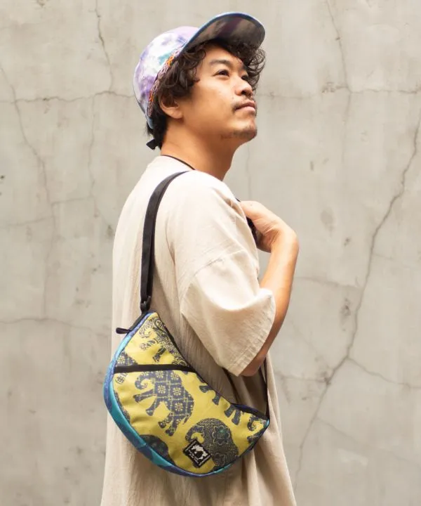 Elephant Round Shoulder Bag