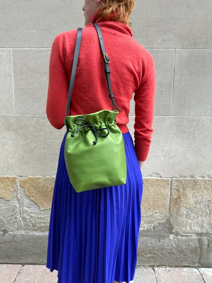Eleven Thirty Mariel Bucket Bag (Grass Green)