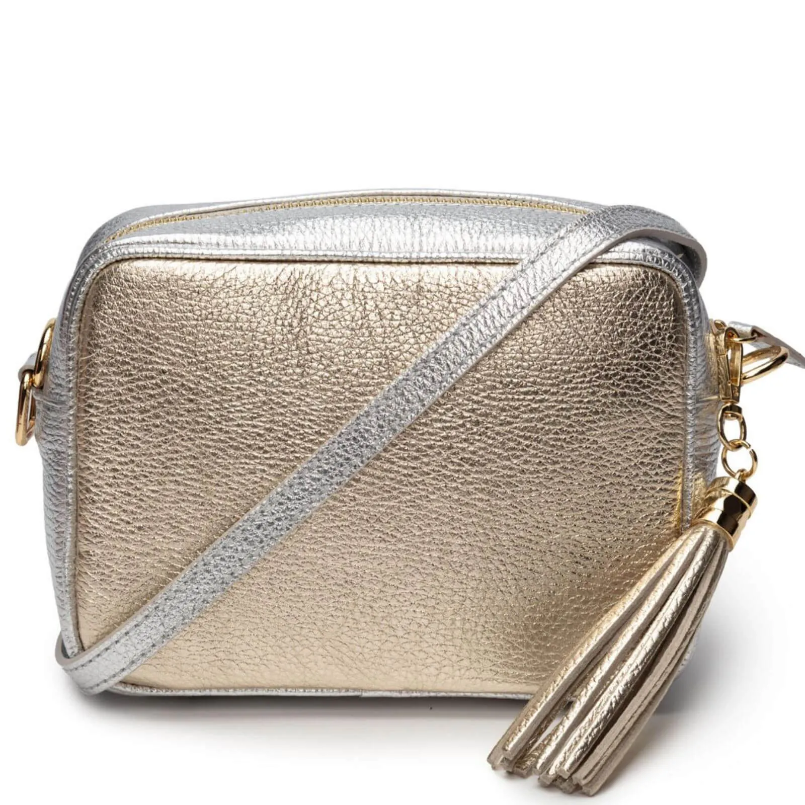 Elie Beaumont Blend Leather Bag - Metallic Gold