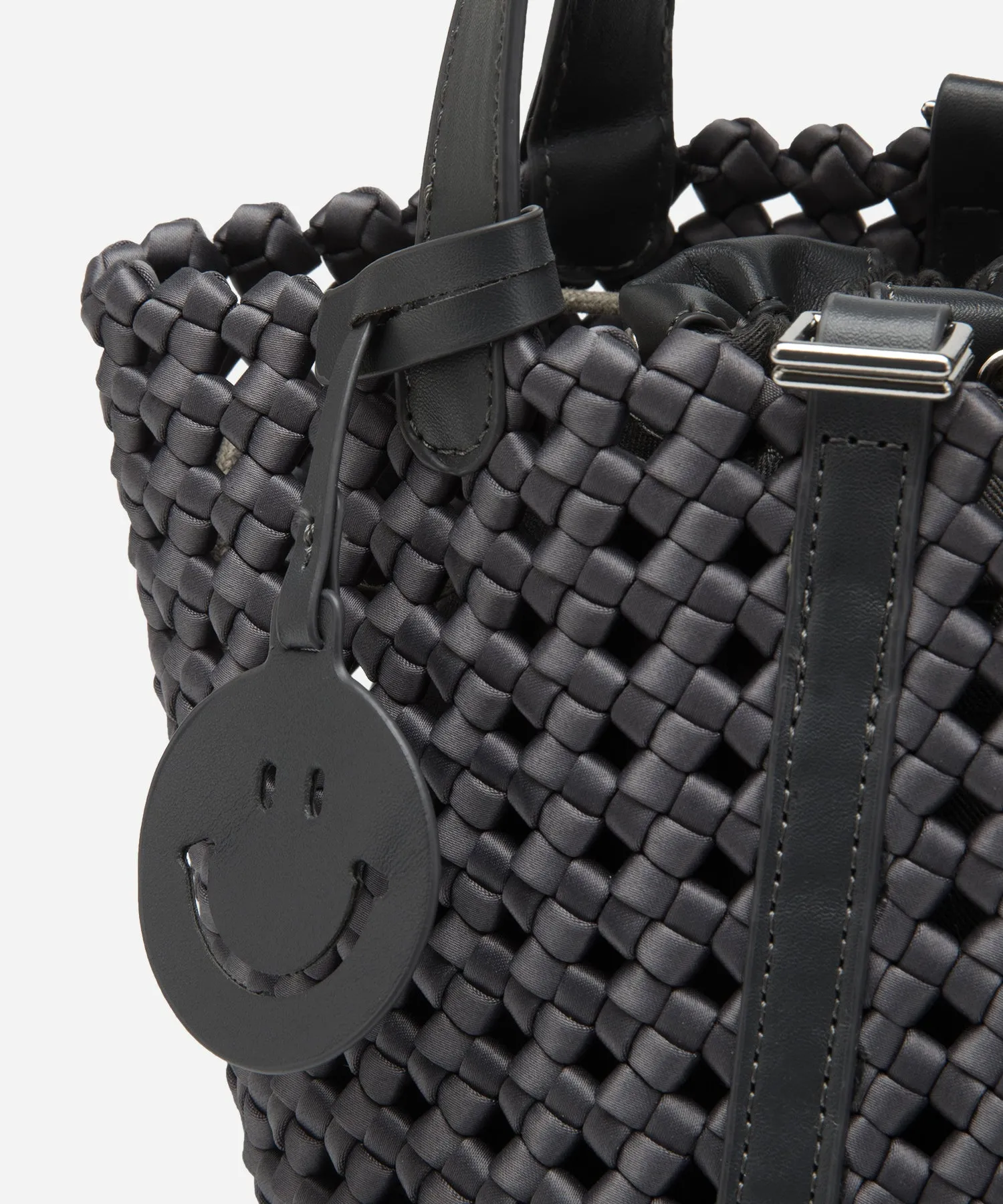 Emily 2 PCS Set Woven Handle Bag