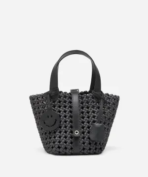 Emily 2 PCS Set Woven Handle Bag