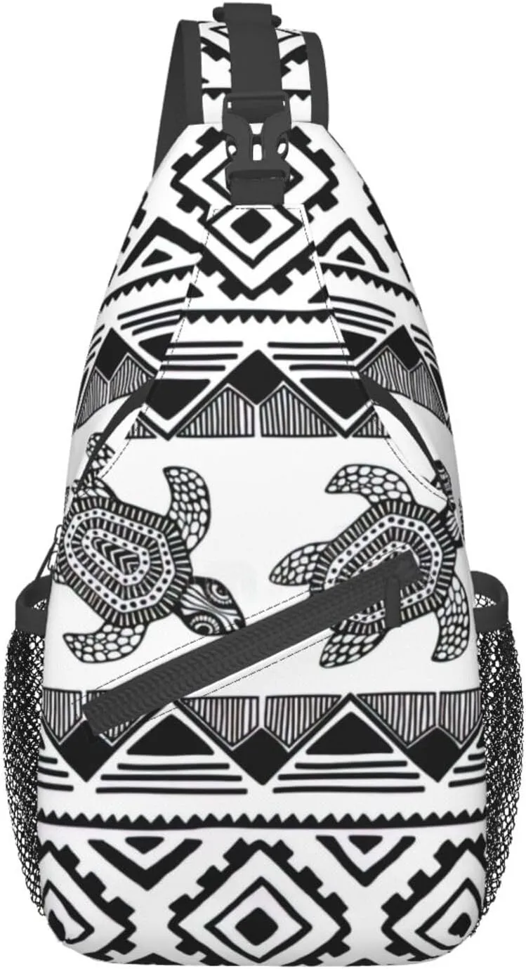 England Symbols Unisex Crossbody Backpack Travel Hiking Casual Chest Bags Lightweight Fashion