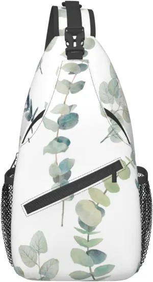 England Symbols Unisex Crossbody Backpack Travel Hiking Casual Chest Bags Lightweight Fashion