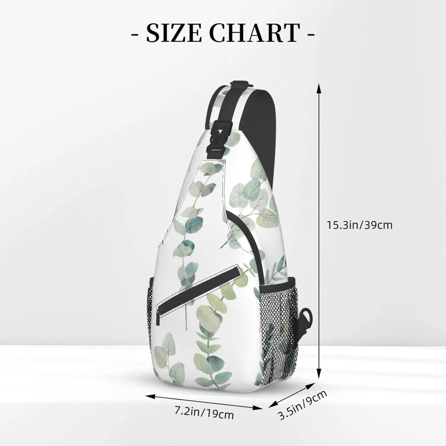 England Symbols Unisex Crossbody Backpack Travel Hiking Casual Chest Bags Lightweight Fashion