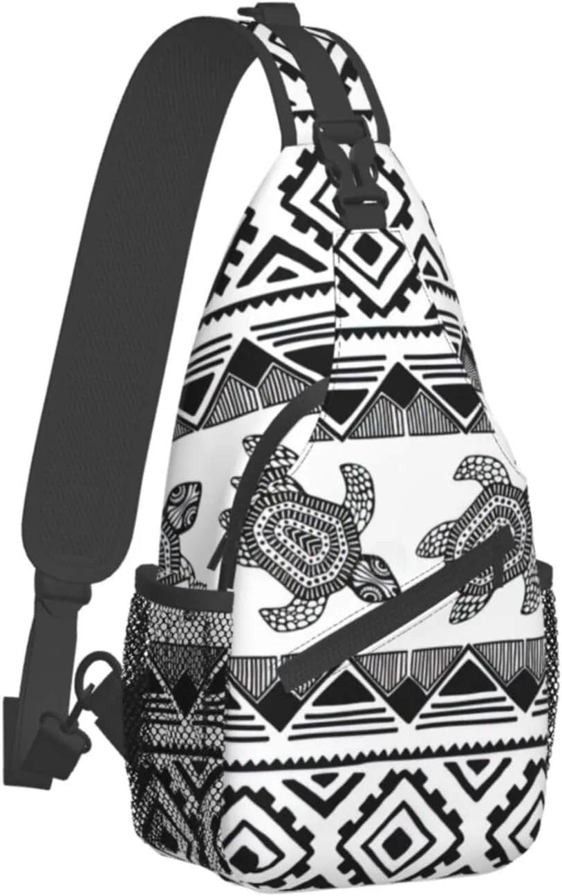 England Symbols Unisex Crossbody Backpack Travel Hiking Casual Chest Bags Lightweight Fashion